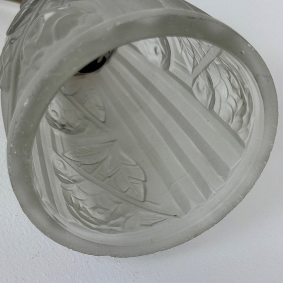 Image 1 of GRANDE APPLIQUE VINTAGE IN STILE ART DÉCO