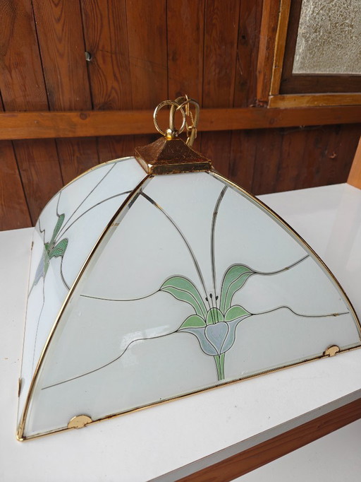 Retro glass lampshade