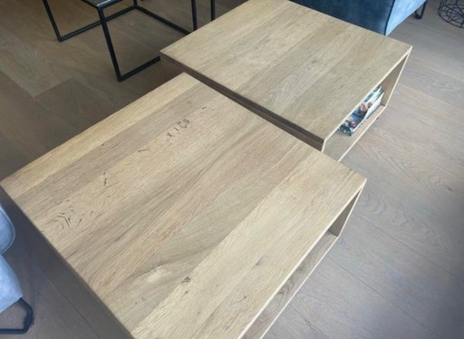 Salontafel eikenhout 