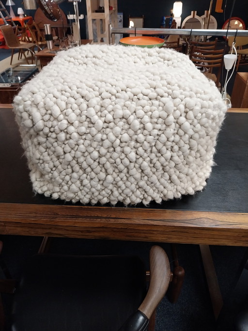 1 pouf bulle Eichholtz 100% laine