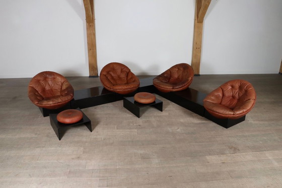Image 1 of Illum Wikkelsø Apollo Sofa For Ryesberg Møbler, Denmark 1970s