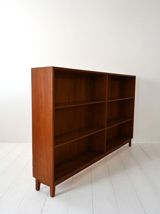 Image 1 of Large 1950s/60s Scandinavian Teak Bookcase