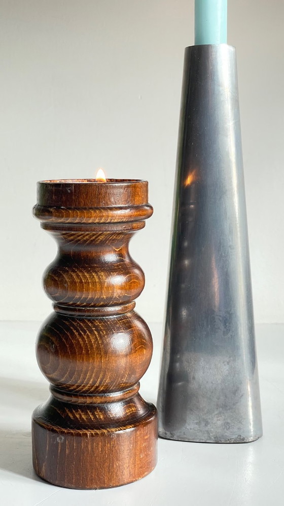 Image 1 of BOUGEOIRS Bois et Métal Ikea VINTAGE