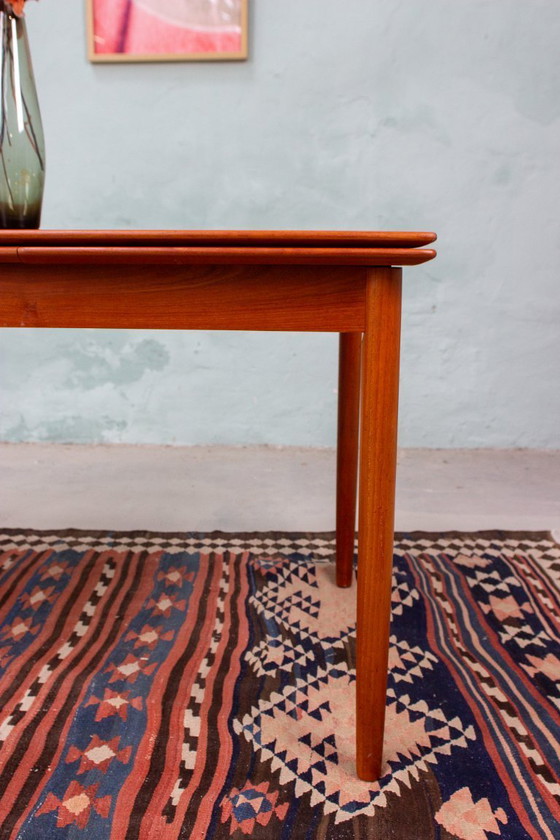 Image 1 of Vintage Teak Dining Table, Danish Mid Century