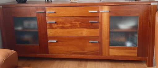 Hans Daalder cherry wood sideboard