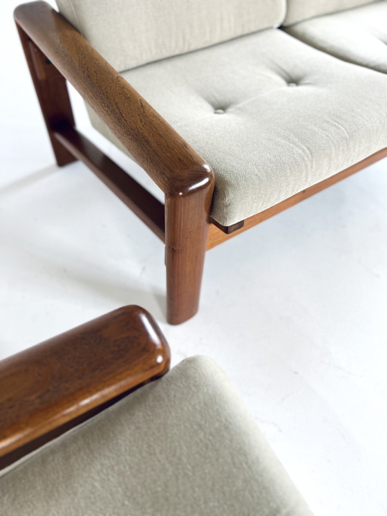 Image 1 of 2X 2-Zits & Fauteuil, Emc Møbler ‘70