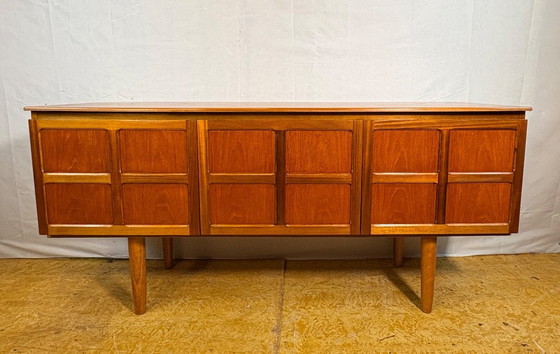 Image 1 of Mid Century Retro Teak Sideboard by Nathan Circa 1960  A classic and highly recognisable mid century modern teak sideboard by Na