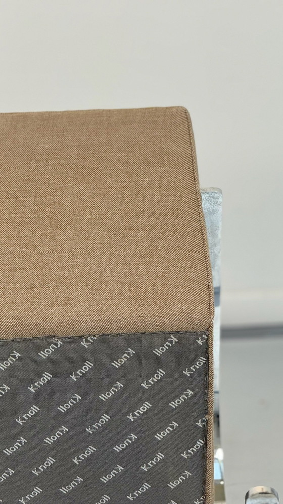 2x BRNO Armchair by Knoll – Textile, Chrome (photo 5 of 5)