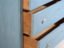 Antique painted pine chest of drawers – Rustic European blue dresser – circa 1900 – Ceramic (photo 30 of 40)