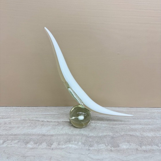 Image 1 of Escultura de cristal de Murano de Livio Seguso, Italia