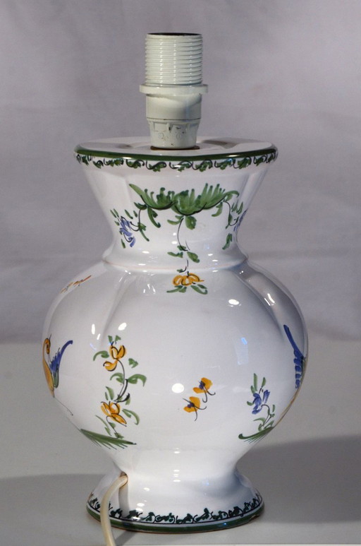 Base per lampada in terracotta realizzata a mano da Moustiers, Francia, 13x18 cm – tafellampen, Ceramic (photo 2 of 8)