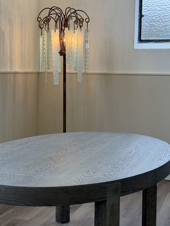 Image 1 of Ebony & Co dining table (Amsterdam) as new
