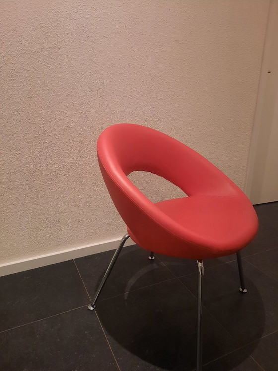 Image 1 of Nina, finta pelle Artifort rossa