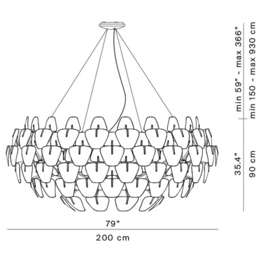 Luceplan Espoir (200 cm)