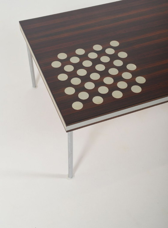 Image 1 of Table basse d'échecs conçue par Poul Cadovius pour France & Son, 1965