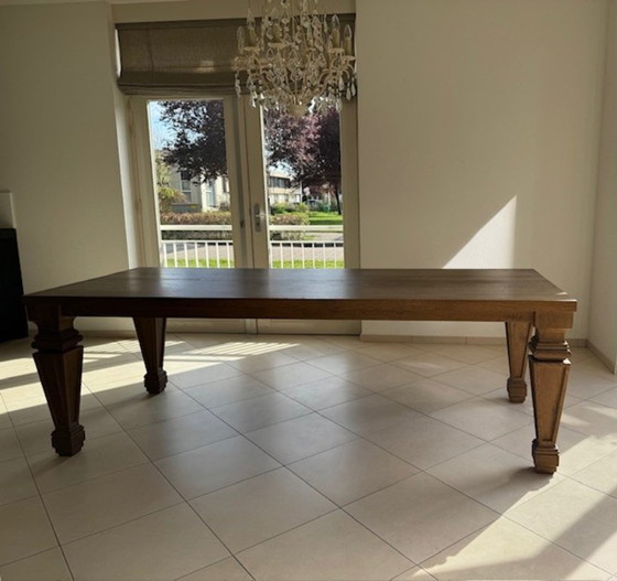 Image 1 of Keijser & Co – Emperor Dining Table – Solid Oak – 240 × 100 cm
