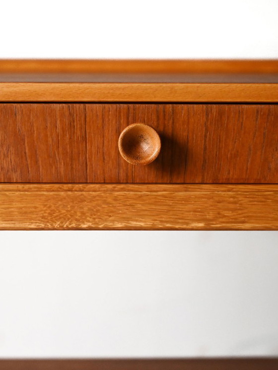 Image 1 of 1960s Scandinavian Teak and Oak Nightstand