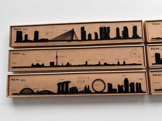 Image 1 of Silhouetten skyline metal
