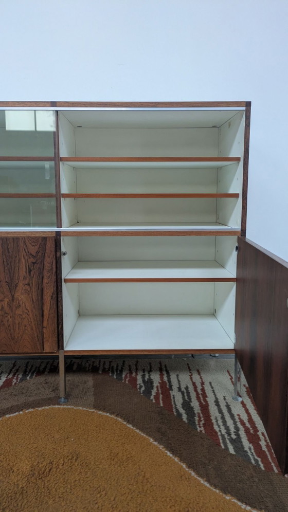 Vintage modernist design Bookcases – Glass, Wood (photo 9 of 9)