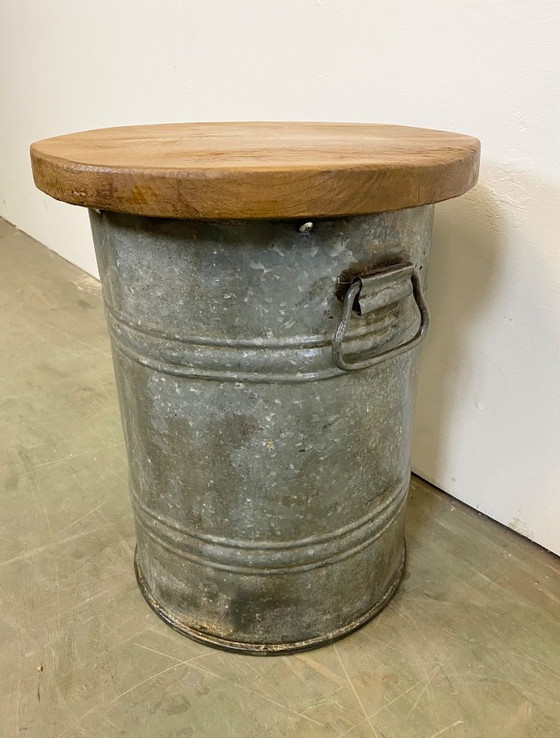 Image 1 of Vintage Industrial Stool, 1960s