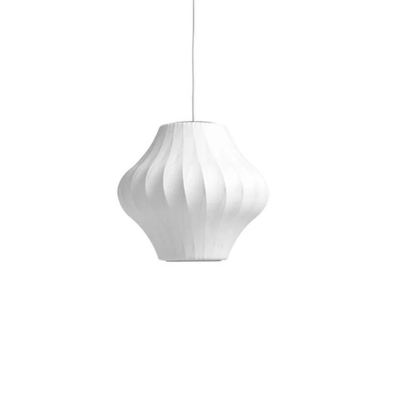 Image 1 of Nelson Pear Crisscross Bubble Pendant Small Off White / HAY