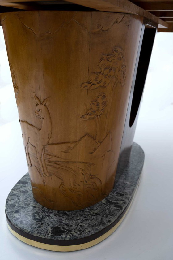 Image 1 of Tavolo da pranzo italiano moderno di metà secolo di Vittorio Dassi, design iconico, anni '50