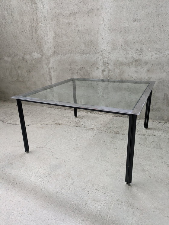 Image 1 of Azucena - Luigi Caccia Dominioni - Tavolo - Bande cromate T10 - Cristallo