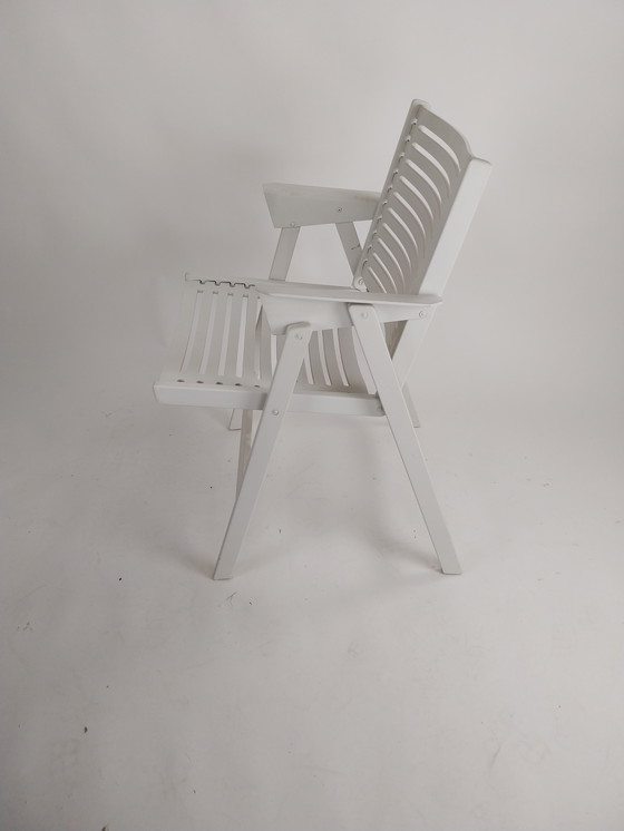Image 1 of 4 sedie pieghevoli Niko Kralj REX. Di Stol.  Bianco originale.