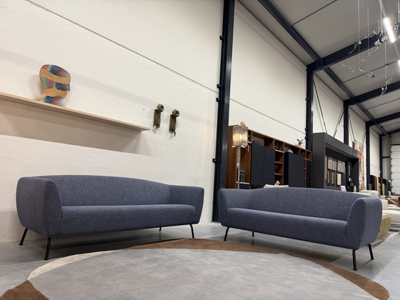 Image 1 of Gelderland 6250 Sofa 3 & 2.5 Seater Moss fabric