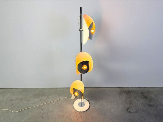 Mid Century Floor Lamp by Brevetatto Italy, 1960s – Floor lights, Metal, Stone (photo 7 of 11)