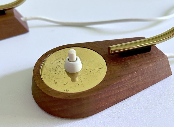 Image 1 of 2x lampes de table danoises