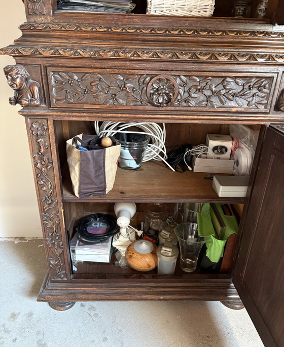 Image 1 of Breton 19th-Century Antique Cabinet