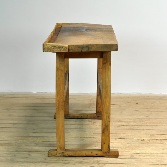 Table de travail en chêne, vers 1920 – Iron, Wood (photo 12 of 13)