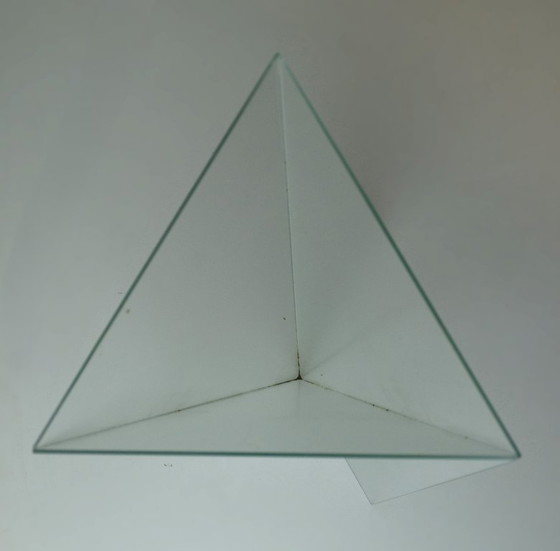 "Delta-Vase", Mart van Schijndel, 1981, Plexiglas, Holland – Vasi (photo 6 of 6)