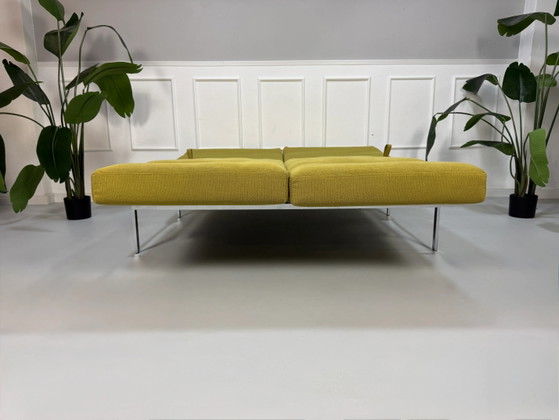 Image 1 of Brühl Roro Soft Sofa Stoff Grün Schlafsofa