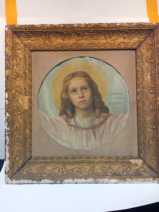 Ernest Cracco 1913 huile sur toile