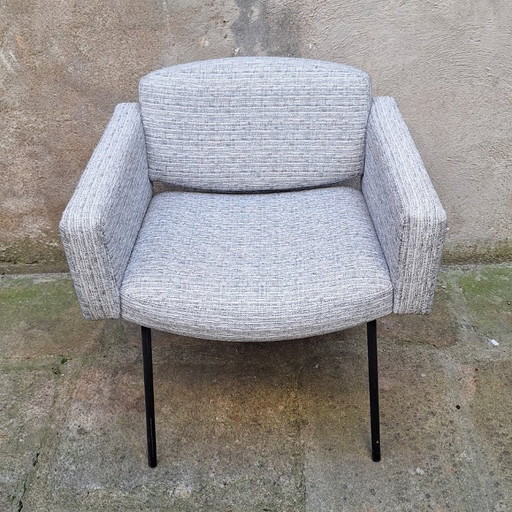 Sedia da consulenza di Pierre Guariche per Meurop, anni '60