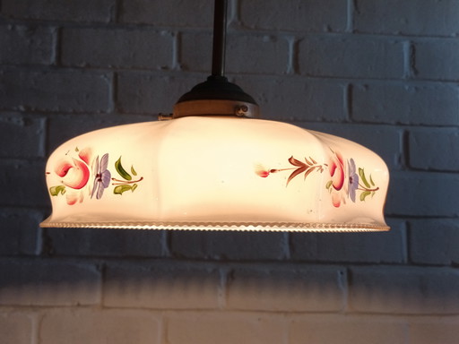 Pendant Lamp Pink Opaline