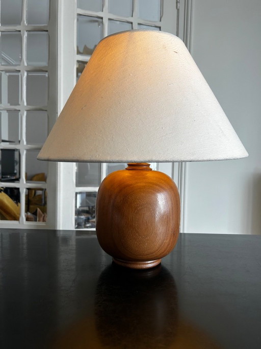 Houten lamp uit de jaren 60 – tafellampen, Wood