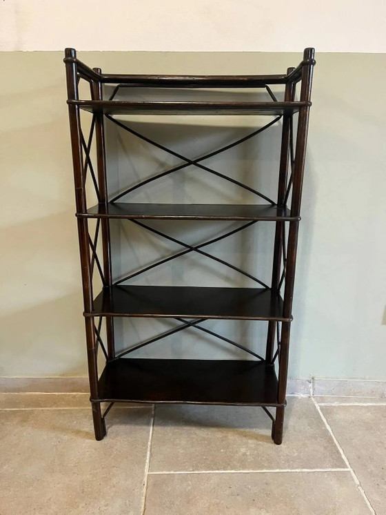 Scaffale in rattan vintage – Scaffali a muro, Wicker (photo 2 of 10)