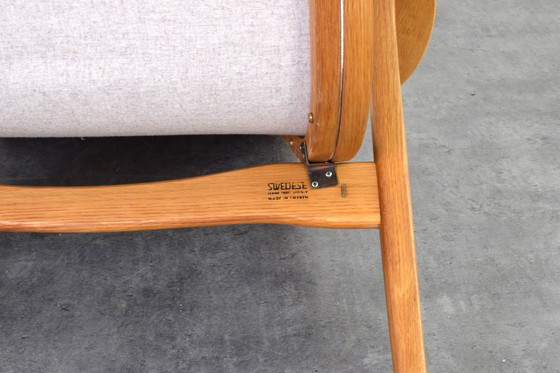 Image 1 of Mid Century Lamino fauteuil van Yngve Ekström voor Swedese, 1950
