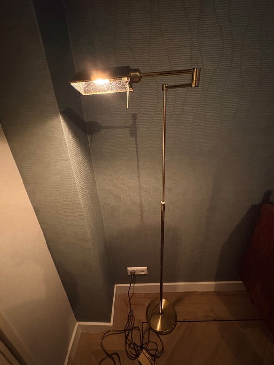 Image 1 of Lampadaire en laiton Relux Milano des années 1970