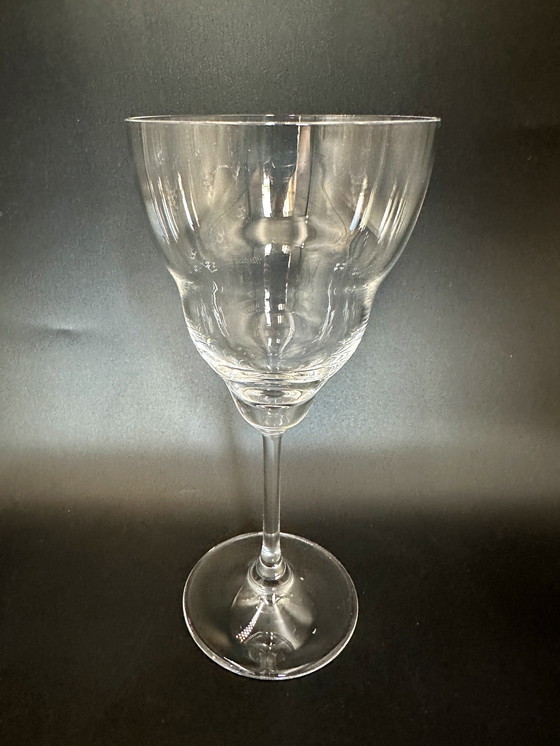 Image 1 of 6 x mundgeblasene Weingläser 1970er Jahre