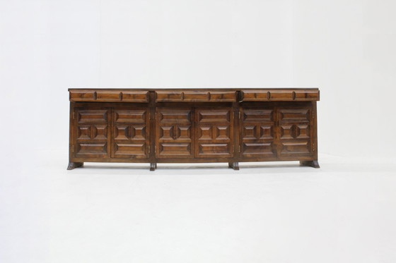 Image 1 of Vintage Brutalist sideboard from the 1970s