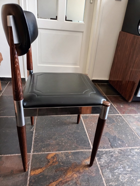 Image 1 of 6 sedie vintage degli anni '60