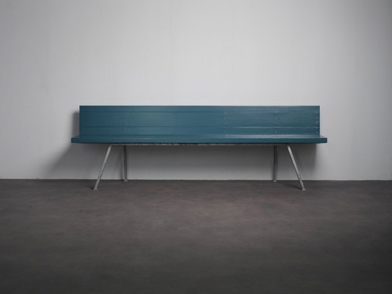 Klosterbank von Dom Hans van der Laan, Niederlande, 1960er Jahre – Bänke, Metal, Wood (photo 2 of 8)