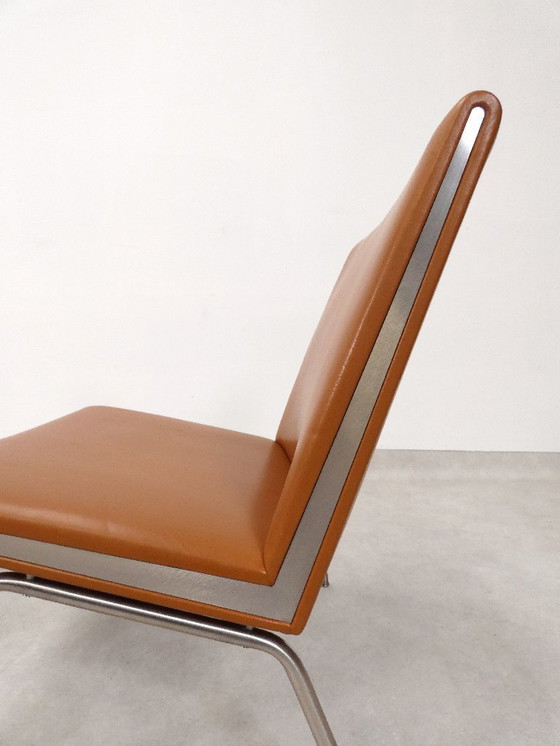 Image 1 of Set di poltrone da aeroporto CH401 di Hans J. Wegner