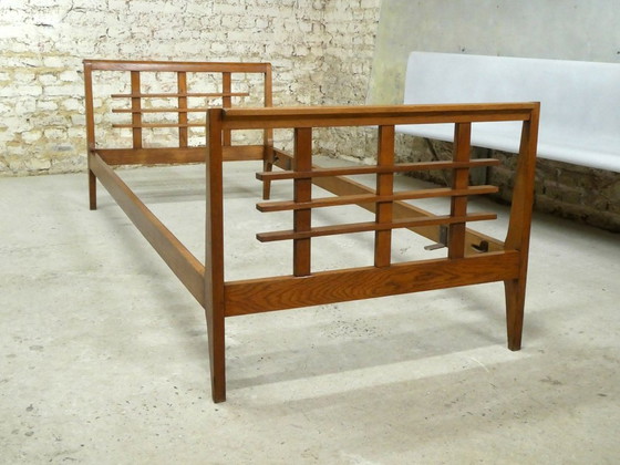 Diván o Estructura de Cama de Roble, años 50 – Camas de día (photo 4 of 6)