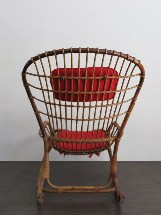 Rocking chair en bambou Haruki Miyajima, années 60 – Pierantonio Bonacina (photo 4 of 13)