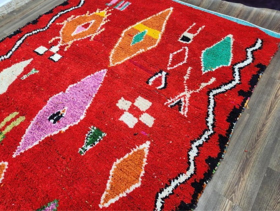Tapis berbère marocain authentique tissé à la main 270 cm x 160 cm – Cotton (photo 5 of 6)